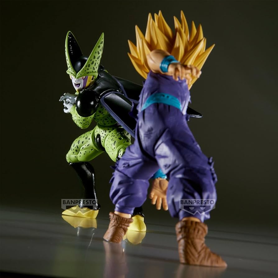 ドラゴンボール　フィギュア　MATCHMAKERS　セル　孫悟飯 孫悟飯VSセル、最後の決戦を再現！「ドラゴンボールZ」揃えて